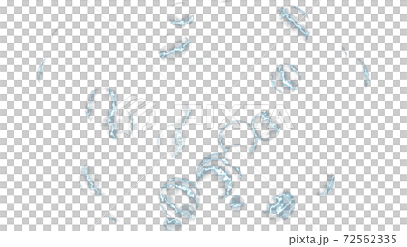 CGスフィア　レーザーをまとって転がる球体 72562335
