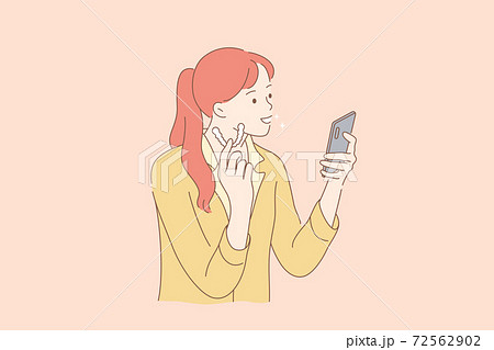 Beauty, fashion, earrings, jewelry concept 72562902