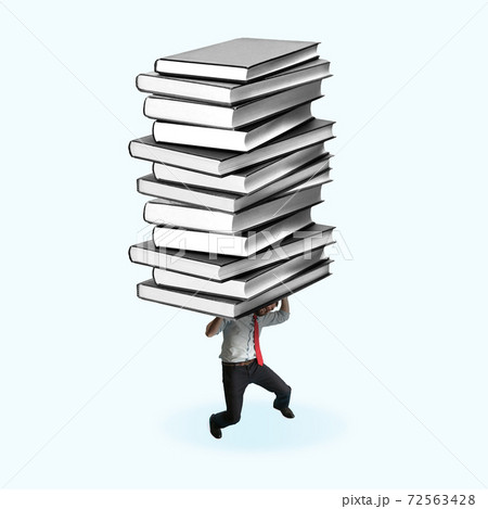 Modern design. Contemporary art. Creative conceptual and colorful collage. Office worker life concept. Modern design. Contemporary art. Creative conceptual and colorful collage. Office worker life concept. 72563428