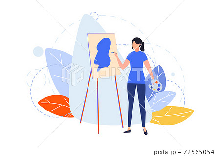 Drawing, hobby, creativity, occupation, design concept 72565054