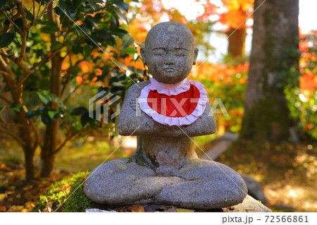 苗秀寺のかわいいお地蔵様2の写真素材 [72566861] - PIXTA