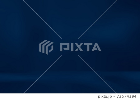 Abstract Luxury gradient Blue background. Smooth Dark blue with Black vignette Studio Banner. 72574394