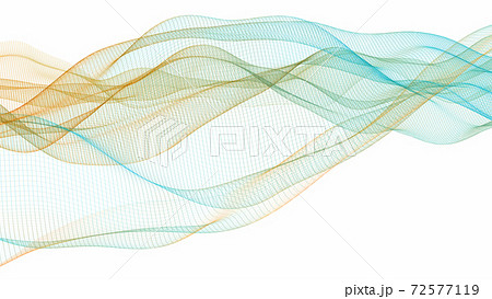 科学、波の素材、3Dレンダリング 科学、波の素材、3Dレンダリング 72577119