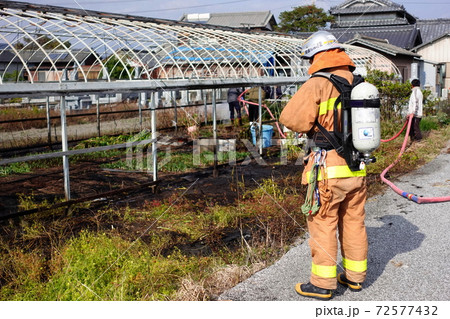 野焼きから火災に発展 野焼きから火災に発展 72577432