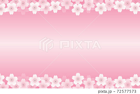 桜の背景イラスト 花びら サクラ 春 イラスト素材のイラスト素材
