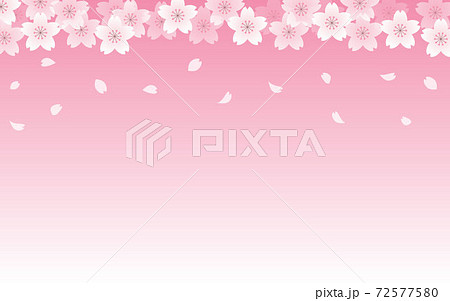 桜の背景イラスト 花びら サクラ 春 イラスト素材のイラスト素材