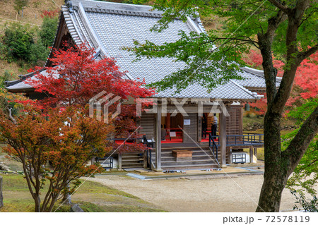 紅葉の名所正暦寺 紅葉の名所正暦寺 72578119