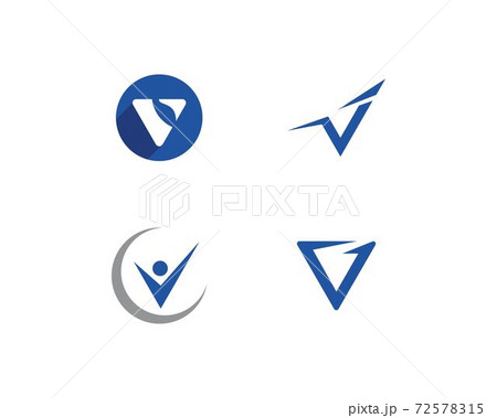 V Letter Logo Template 72578315
