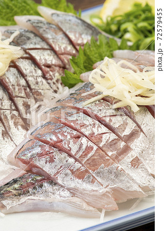アジの刺身 アジの刺身 72579455