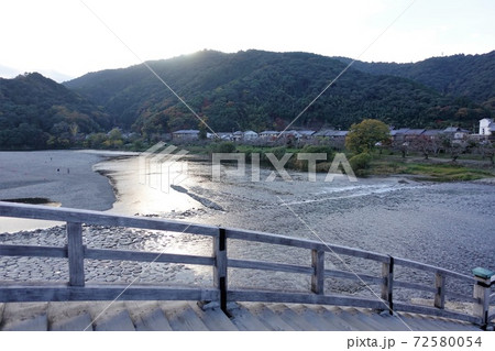 錦川 錦帯橋下流の風景 72580054