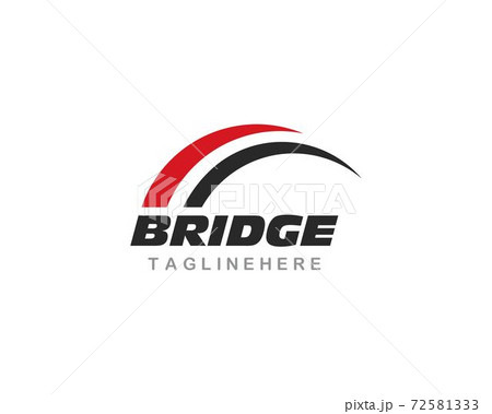 Bridge ilustration logo vector Bridge ilustration logo vector 72581333