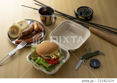 キャンプ料理 キャンプ料理 72582324