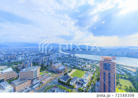 福岡タワーからの眺望 72588306