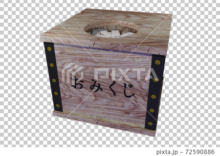 Omikuji (CG: transparent material) Omikuji (CG: transparent material) 72590886