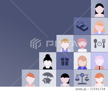 salary guide and survey to benchmark compensation and benefits vector 72591738