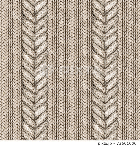 Realistic illustration background texture, pattern. Wool scarf