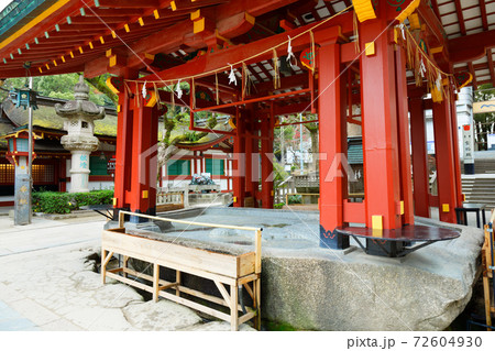 手水舎　太宰府天満宮 72604930