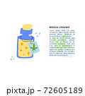 Medical cannabis in oil with article text 72605189