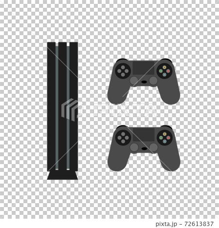 ゲーム機器と本体イラスト素材のイラスト素材