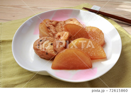 大根とがんもどきの煮物 大根とがんもどきの煮物 72615860