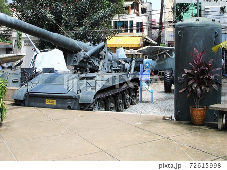 ベトナム,　ホーチミン／サイゴンの戦争証跡博物館にある戦車 72615998