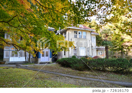 秋の山縣有朋記念館　　＃119 72616170