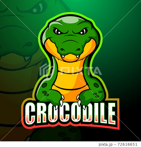 Crocodile mascot esport logo design Crocodile mascot esport logo design 72616651