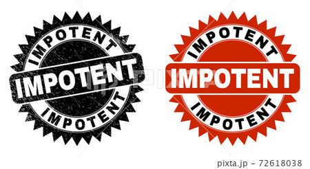 IMPOTENT Black Rosette Seal with Rubber Texture IMPOTENT Black Rosette Seal with Rubber Texture 72618038