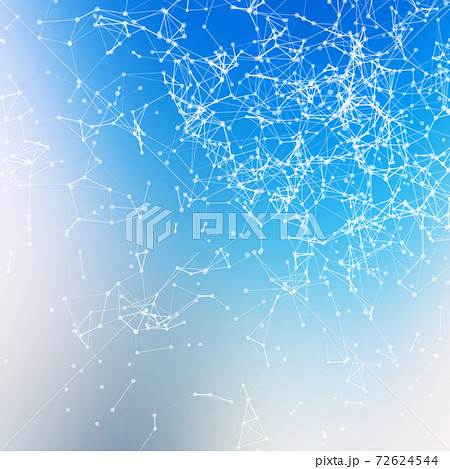 Fresh abstract background. Connecting dots with lines Fresh abstract background. Connecting dots with lines 72624544