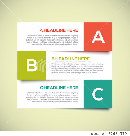Modern infographics Design Layout with shadow. Modern infographics Design Layout with shadow. 72624550