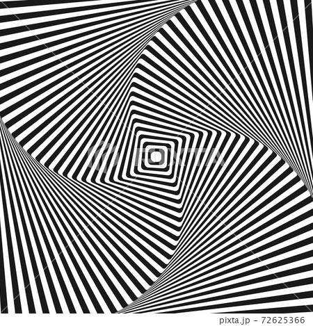 Optical illusion art square vector background Optical illusion art square vector background 72625366