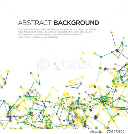 Vector geometric background in Brazil flag concept Vector geometric background in Brazil flag concept 72625402