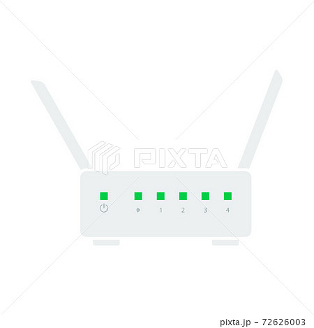 Wi Fi Router Iconのイラスト素材