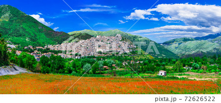Morano Calabro - one of the most beautiful villages (medieval borgo) of Italy. Calabria 72626522