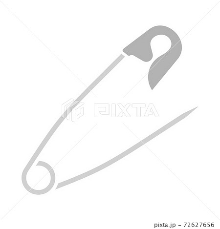 Tailor Safety Pin Icon 72627656