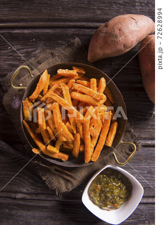 Sweet potatoes fries Sweet potatoes fries 72628994