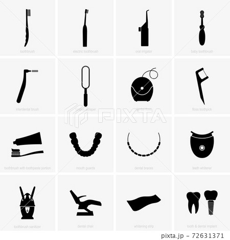 Mouth and tooth hygiene items 72631371