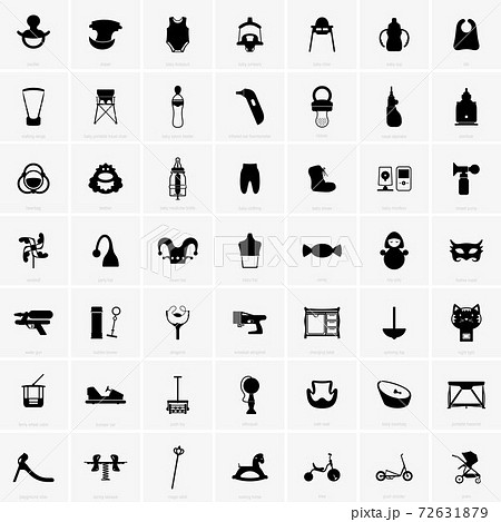 Babies' and kids symbols 72631879