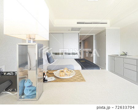 アパートメントホテル 高層階客室の様子 / a room of an apartment hotel 72633704