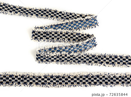 Tweed Keeper twill fringe terry tape ribbon 72635844