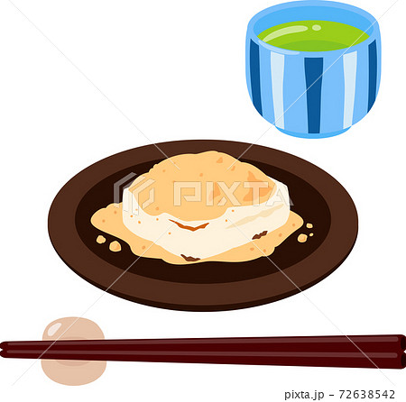 きな粉をかけた焼き餅 72638542