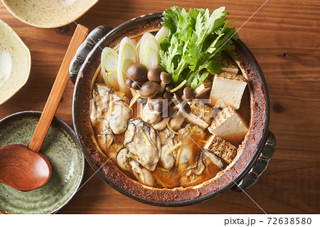 牡蠣の土手鍋 72638580