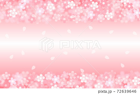 桜の背景イラスト 花びら サクラ 春 イラスト素材のイラスト素材