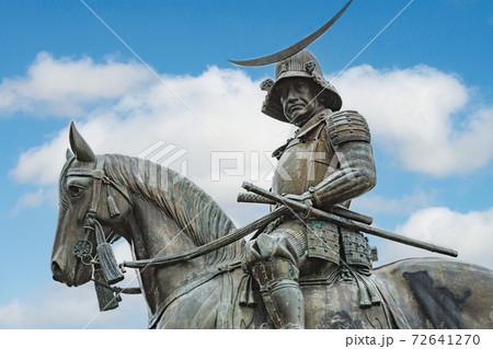 仙台城 伊達政宗像 仙台城 伊達政宗像 72641270