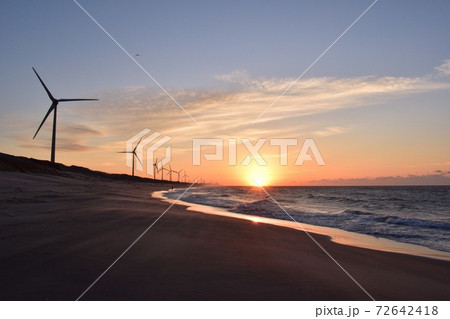 南遠大砂丘の朝201213am6:50 72642418