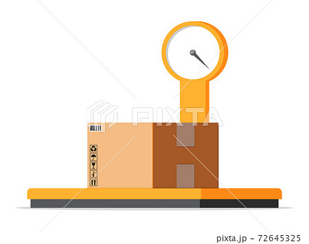 Industrial cargo weight scales. 72645325