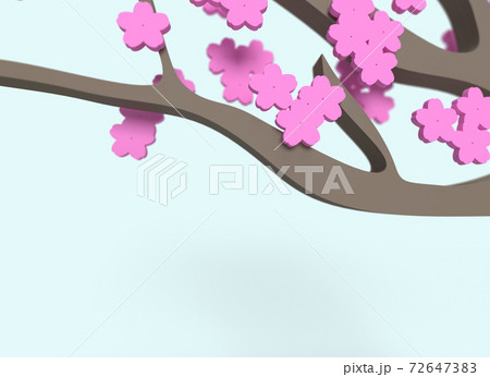 桜の背景素材 72647383