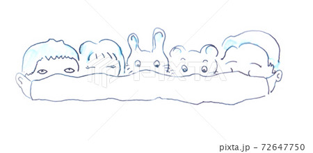 みんなでマスク 72647750