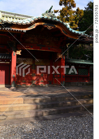 寛永寺　常憲院霊廟勅額門 72650763