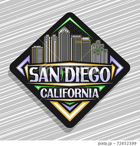 Vector logo for San Diego 72652399